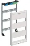 hager Einbausatz, univ.FW, m. Hutschienen, f. Feldverteiler UP 3reihig, 450x250mm, QC