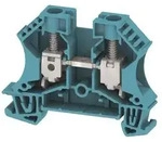 Weidm&uuml;ller Durchgangsklemme WDU 10 BL, 1000V 57A 9,9x60x46,5mm, Thermoplast, Blau