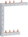 hager Phasenschiene senkrecht 63A links L1N-L2N-L3N zu L1L2L3N 125mm 2-reihig...