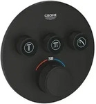 Grohe Thermostat Grohtherm SmartControl, 3 Absperrventile, Fertigmontageset f&uuml;r