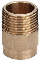 Viega &Uuml;bergangsnippel, 94243G, d. 22mm R 3/4 ", Rotguss 100322