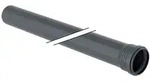 Geberit Silent-Pro Rohr mit Muffe Au&szlig;endurchmesser 110mm, L&auml;nge 100cm...