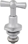 Schl&ouml;sser Knebel-Oberteil mit O-Ring, DN 20, 3/4", matt verchromt 0018222020001