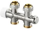 Oventrop Multiblock T Anschlussarmatur 1/2" AG x 3/4" AG, Ein- und Zweirohr
