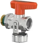 Flamco KFE-Kugelhahn Durchgang, Solar G 1/2" Au&szlig;engewinde PN 16 Messing...