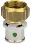 Viega Sanfix P Anschlussverschraubung mit SC-Contur 2163, d. 16mm x G 1/2", Rotguss