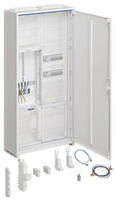 hager Komplettschrank, univers Z, 1 ZP, 3P, APZ, VT5, H 1100mm, 2-feld., &Uuml;SS,...