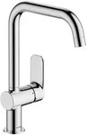 Hansa Basic Einhebelmischer K&uuml;chenarmatur, Ausladung 200mm, DN 15, Chrom, 55562203