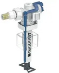 Geberit F&uuml;llventil Typ 383 Wasseranschluss seitlich 3/8", Nippel aus Messing, f&uuml;r