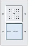 Gira T&uuml;rstation AP 1-fach, 19mm Aufbauh&ouml;he, Reinwei&szlig;, 126666 126666