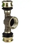 Viega Raxofix T-St&uuml;ck mit SC-Contur 5317, d. 32mm x Rp 3/4" x d. 32mm,