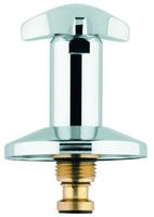 Grohe Oberteil DN 15 f&uuml;r UP-Ventile DN 15, Trecorn-Griff, Schubrosette, Markierung