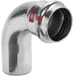 Viega Prestabo Bogen I/A 90 Grad mit SC-Contur 1116.1, d. 18mm, Stahl verzinkt 558208