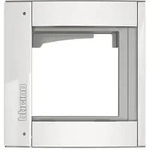 Legrand BTicino Abdeckrahmen-Modultr&auml;ger SFERA, 1 Modul, Aufputz, 144x138x15mm,
