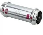 Viega Prestabo Schiebemuffe mit SC-Contur 1115.5, d. 28mm, Stahl verzinkt 558086