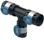 Geberit FlowFit T-St&uuml;ck reduziert, D 20mm, D1 20mm, D2 16mm, PPSU, 620131001