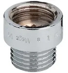 Viega Hahnverl&auml;ngerung 3526, G 1/2" x 40mm, Rotguss, verchromt 447205