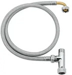 Grohe Anschlussset f&uuml;r Dusch-WC-Aufsatz Bau Keramik, Chrom, 14074000 14074000