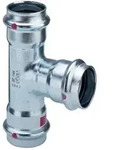 Viega Prestabo T-St&uuml;ck mit SC-Contur 1118, d. 28x18x28mm, Stahl verzinkt 558727