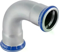 Geberit 30102, Geberit Bogen Mapress Edelstahl 90 Grad, 15mm, CrNiMo-Stahl,...