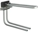 Viega Raxofix Heizk&ouml;rperanschlussblock 5397.7, H&ouml;he 232mm, Kunststoff, Grau 698454