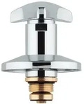 Grohe Oberteil DN 20 f&uuml;r UP-Ventile 3/4", Trecorn-Griff, Schubrosette, Markierung