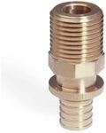 Rehau &Uuml;bergang Rautitan RXplus, 25mm x R 1 ", Rotguss 14563191001