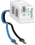 Schneider Electric Energiesensor PowerTag Resi9 R9M60, 63A, 1P+N, 18x20x42,6mm, Wei&szlig;
