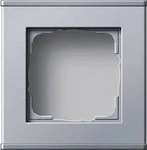 Gira 136126, Gira Profil 1-fach, senkrecht/waagerecht, Aluminium, 136126 136126