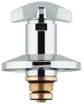 Grohe Oberteil DN 20 f&uuml;r UP-Ventile 3/4", Trecorn-Griff, Schubrosette, Markierung