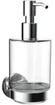 emco Seifenspender round, 270ml, 69x177x89,5mm, Metall/Glas, Chrom 432100100