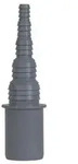 Airfit Schlauchnippel DN 32, 8,5-26,5mm, 117mm, PP, Grau, 50015SN 50015SN