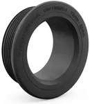 Crassus Gummiadapter CGA 73/50, 73mm auf 50mm, bis 0,5 bar, EPDM, Schwarz CRA10005