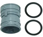Vaillant Verbindungsst&uuml;ck flexibel f&uuml;r Abgassystem DN 60, PP, 0020077525 0020077525