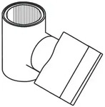 hansgrohe Schieber Connect f&uuml;r Brausestange, Chrom 98714000