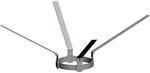 Wolf Abstandhalter DN 80/125, Polypropylen, 4 St&uuml;ck 2651478