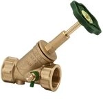 Schl&ouml;sser Armaturen Schl&ouml;sser Freistromventil mit Muffenanschluss, Entleerung und