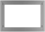 Tece WC-Abdeckrahmen Metall gl&auml;nzend, f&uuml;r WC-Einbaurahmen 9240645