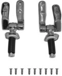 Duravit Scharnierpaar f&uuml;r WC-Sitz 1930, Chrom, bis Oktober 2003 0061081000