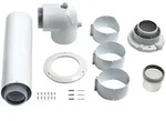 Vaillant Anschlussset 80/125mm PP f&uuml;r &Uuml;berdruck-Abgassystem 0020232147