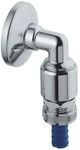 Grohe Original WAS Schlauchanschlussbogen, DN 15, Wandmontage, Rohrbel&uuml;fter...