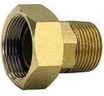 BWT HM-Anschlussverschraubung Hydro Modul, 1" AG, 1 1/4" &Uuml;M, 16 PN, Messing
