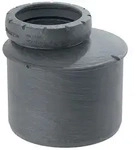 Geberit Reduktion exzentrisch Silent-Pro, DN 90/75, PP-MX, Schwarz, 393473141