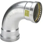 Viega Sanpress Inox G XL-Bogen 90 Grad 0216XL, 88,9mm, Stahl nichtrostend 577490