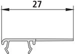 Kermi Glasabdichtung senkrecht 4719 24 L x1, 4628M29L, 2000mm, links, passend...