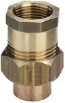 Viega &Uuml;bergangsverschraubung 94330G flachdichtend, d. 28mm x Rp 1 ",...