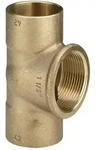 Viega T-St&uuml;ck 94130G, d. 35mm x Rp 1/2" x 35mm, Rotguss 152734