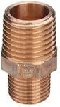 Viega Reduziernippel 3245 mit Mehrkant, R 2 " x R 1 1/4 ", Rotguss 320270