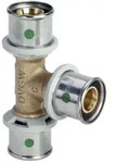 Viega Sanfix P T-St&uuml;ck mit SC-Contur 2118, d. 16mm, Rotguss 303518