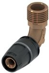 Tece logo-Push Winkel&uuml;bergangsnippel Dimension 20mm x R 1/2 ",